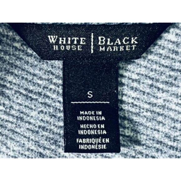 WHBM Blue Tunic Blouse Layering Cottagecore Cowgirl Country Small Sheer - Picture 5 of 9